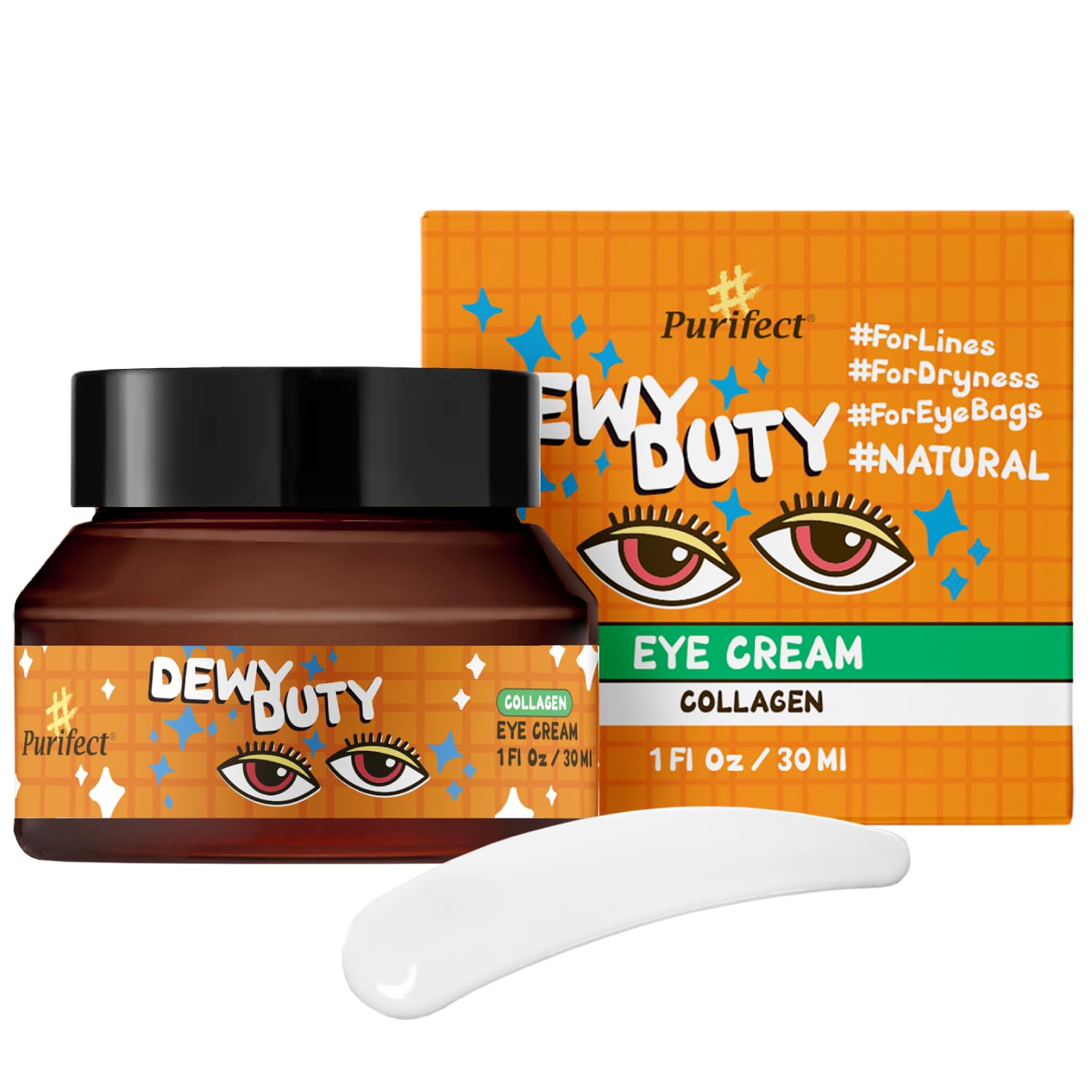 Collagen Eye Cream – Plumping & Firming with 7 Types of Collagen (30ml)