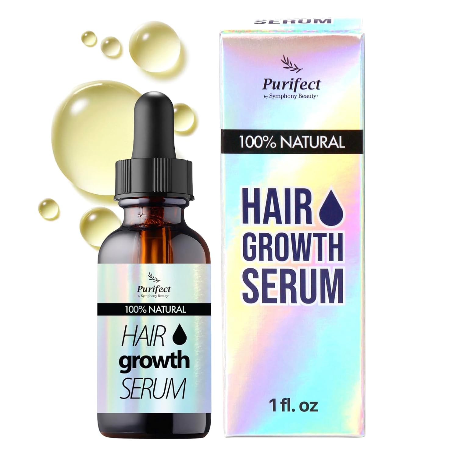Hair Growth Serum – Nourishing & Protecting 100% Natural (30ml)
