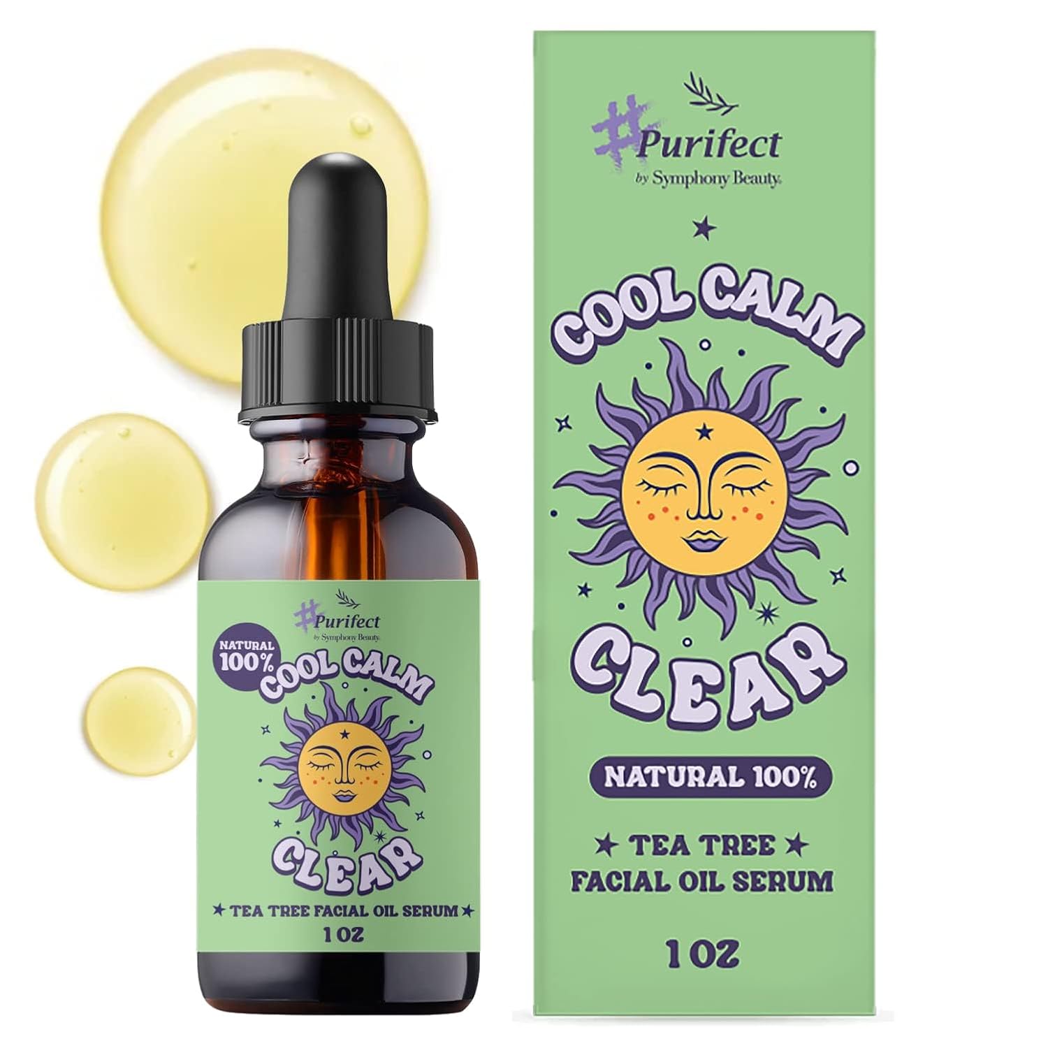 Cool Calm Clear Face Serum – Redness Relief & Blemish Care (30ml)