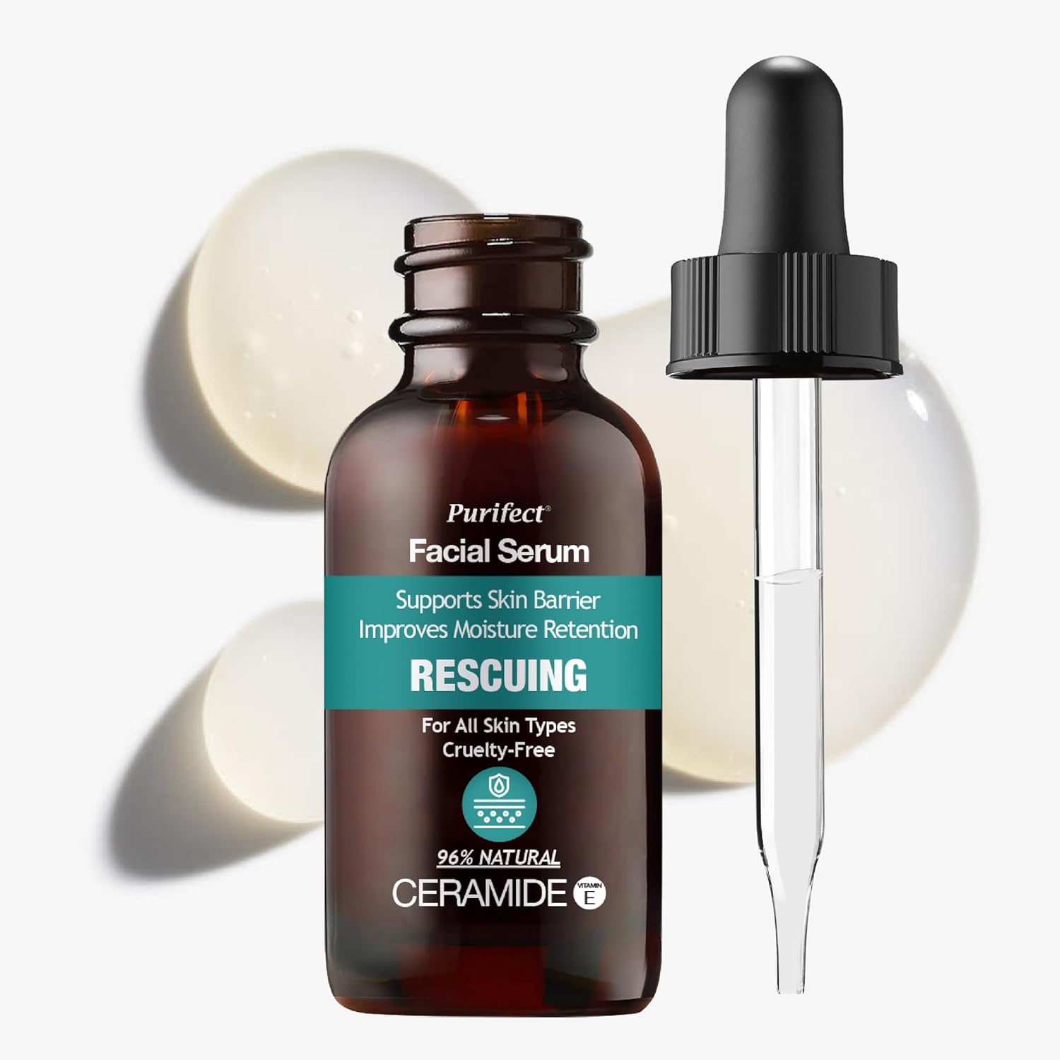 Ceramide Face Serum – Hydrating & Repairing with Vitamin E (30ml)