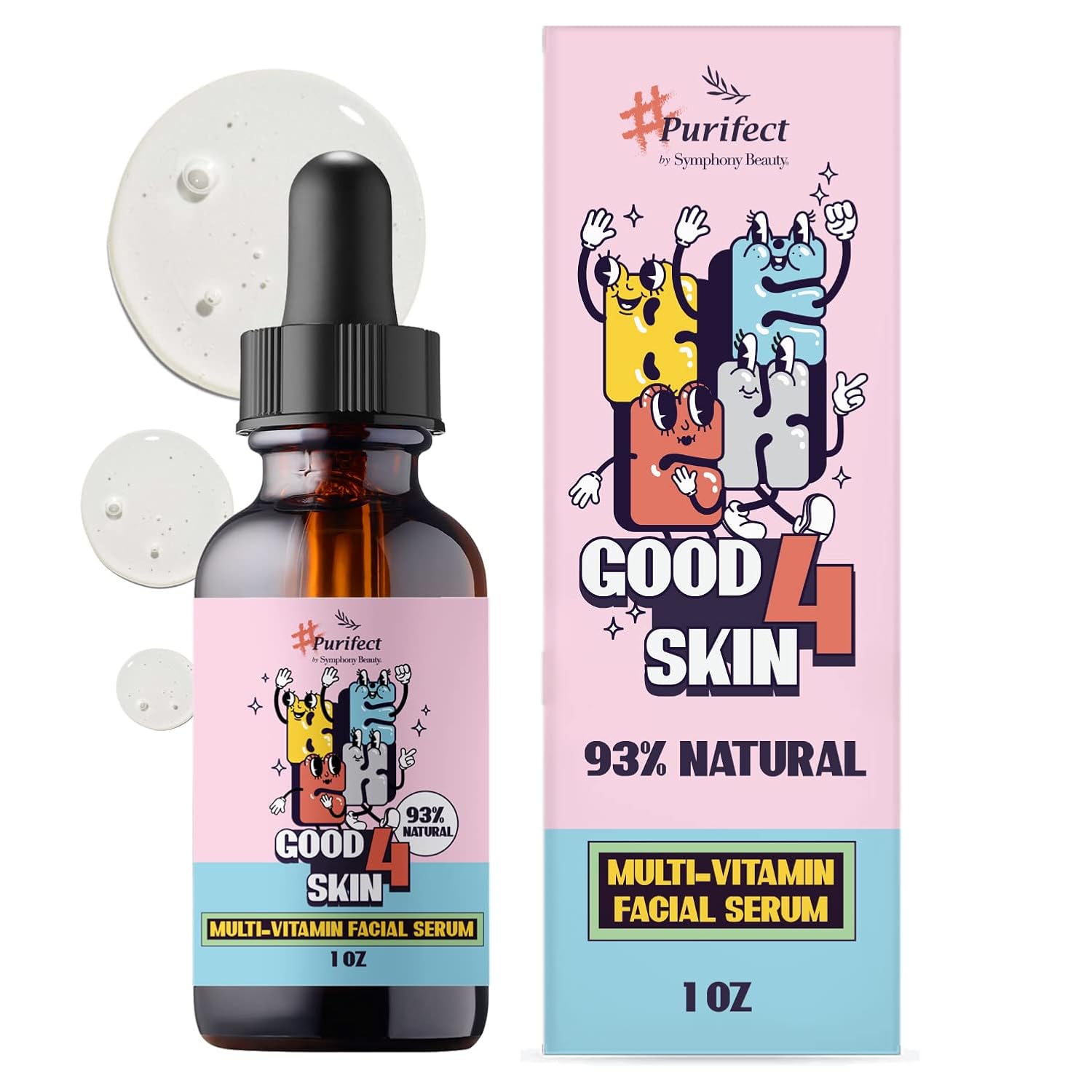 Good 4 Skin Face Serum – Multi-Vitamin Glow with C, E, B & K (30ml)