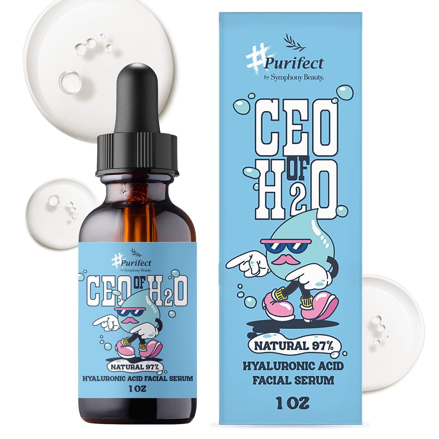 CEO of H2O Face Serum – Hydrating & Redness Relief (30ml)