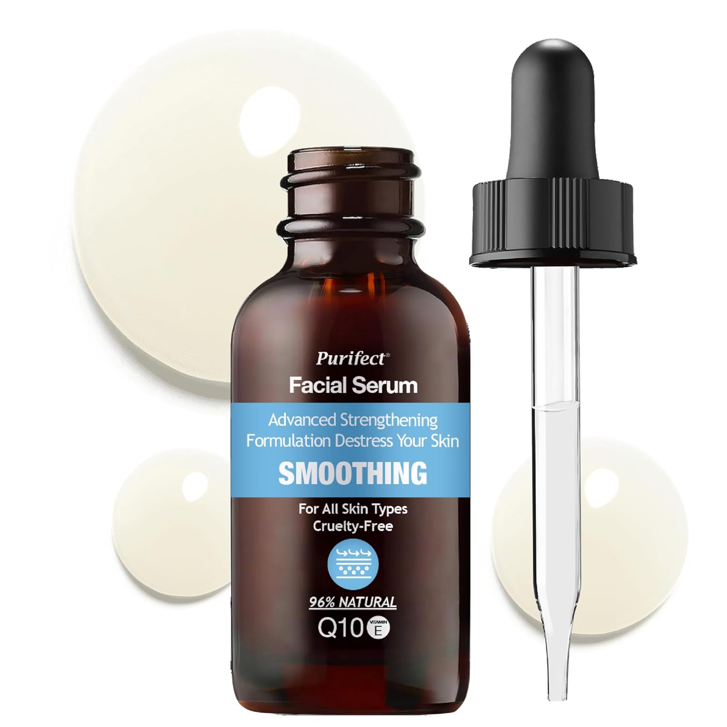 Coenzyme Q10 Face Serum – Destress & Smoothen Skin (30ml)