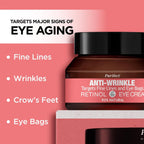 Anti-Wrinkle Eye Cream – Firming with Retinol & Hyaluronic Acid (30ml)