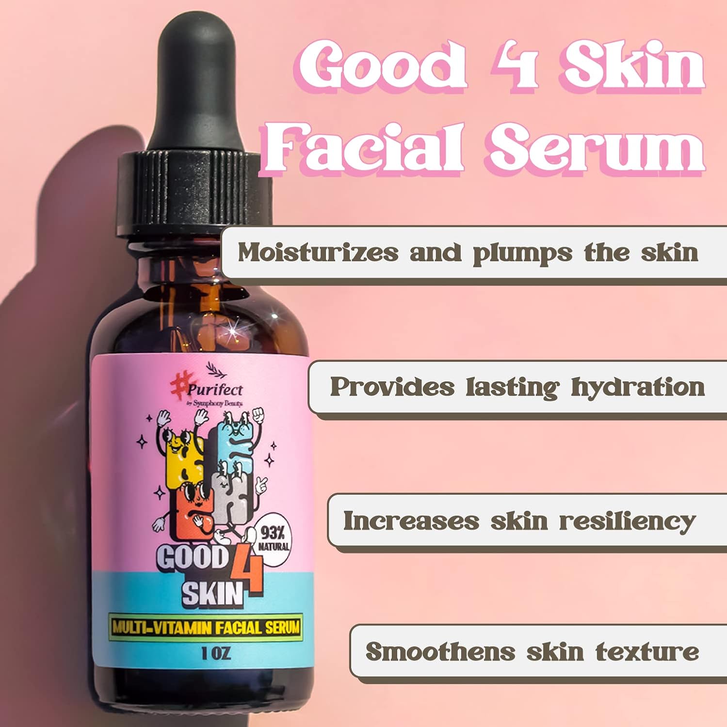 Good 4 Skin Face Serum – Multi-Vitamin Glow with C, E, B & K (30ml)
