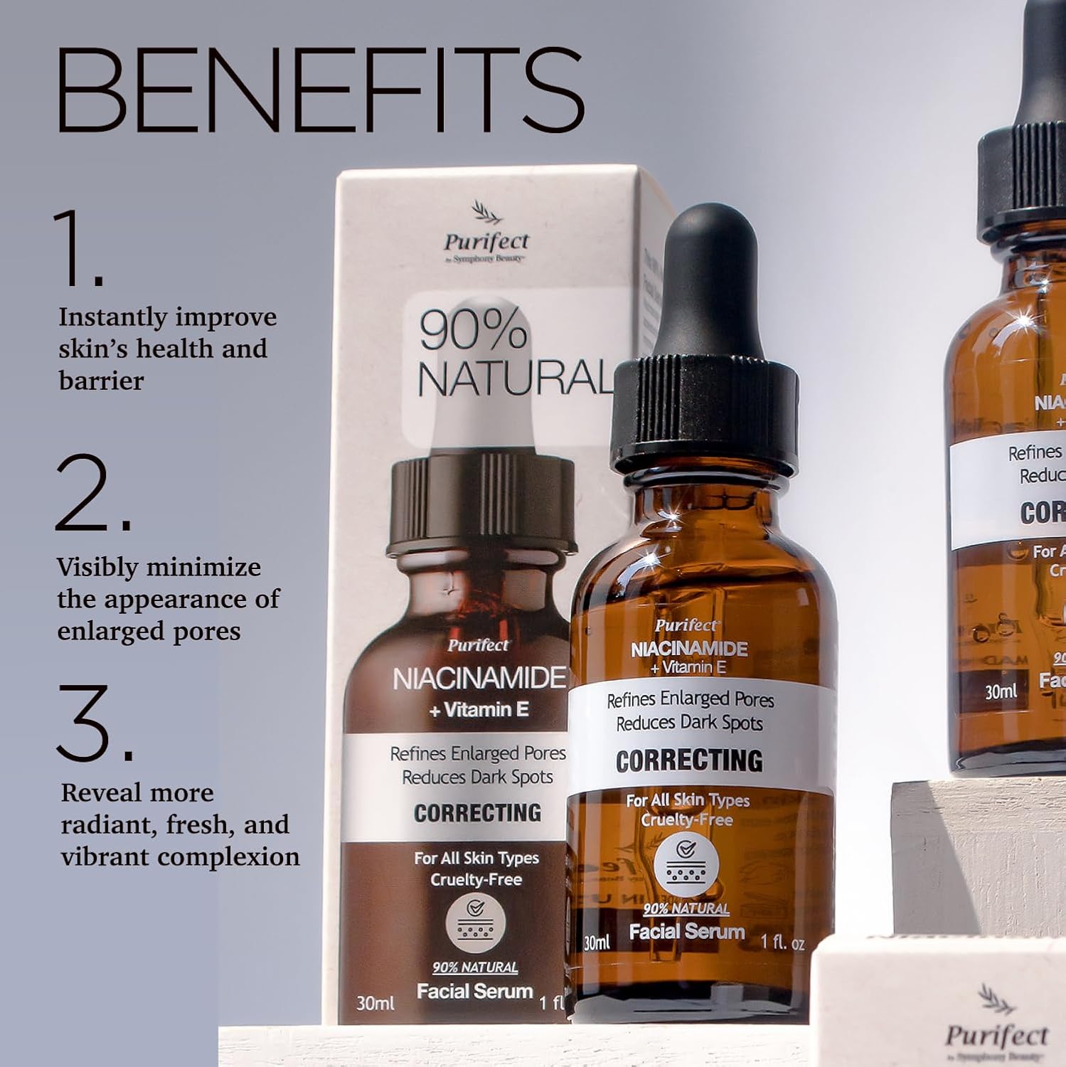 Correcting Niacinamide Serum – Reduces Dark Spots & Pores (30ml)