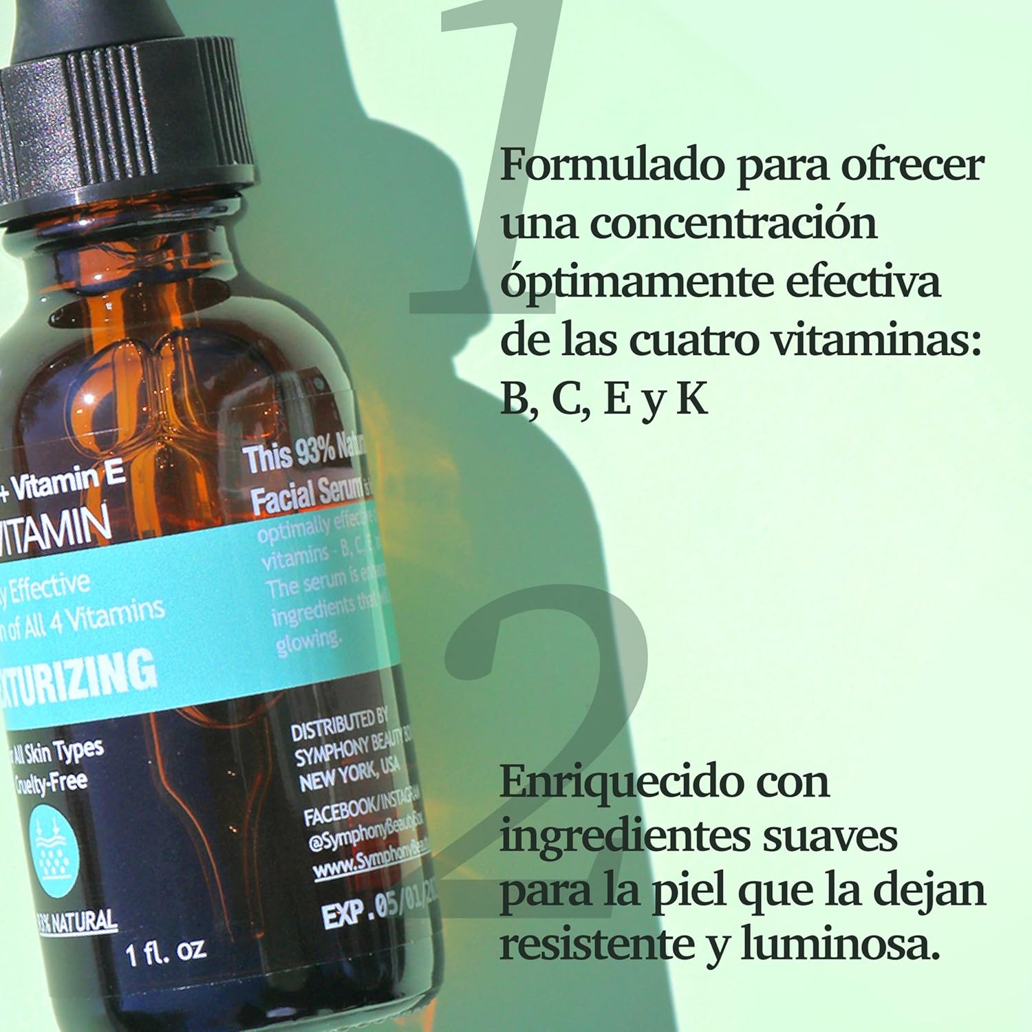 Multi-Vitamin Facial Serum – Retexturizing & Brightening (30ml)