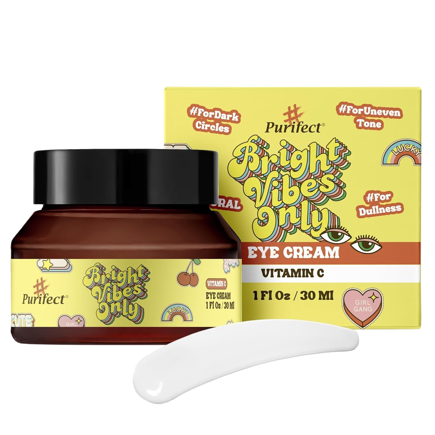 Vitamin C Eye Cream – Brightening Dark Circles & Uneven Tone (30ml)