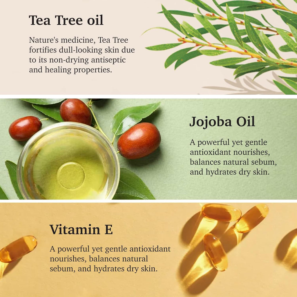 Tea Tree Oil Face Serum – Acne & Blemish Treatment (30ml)