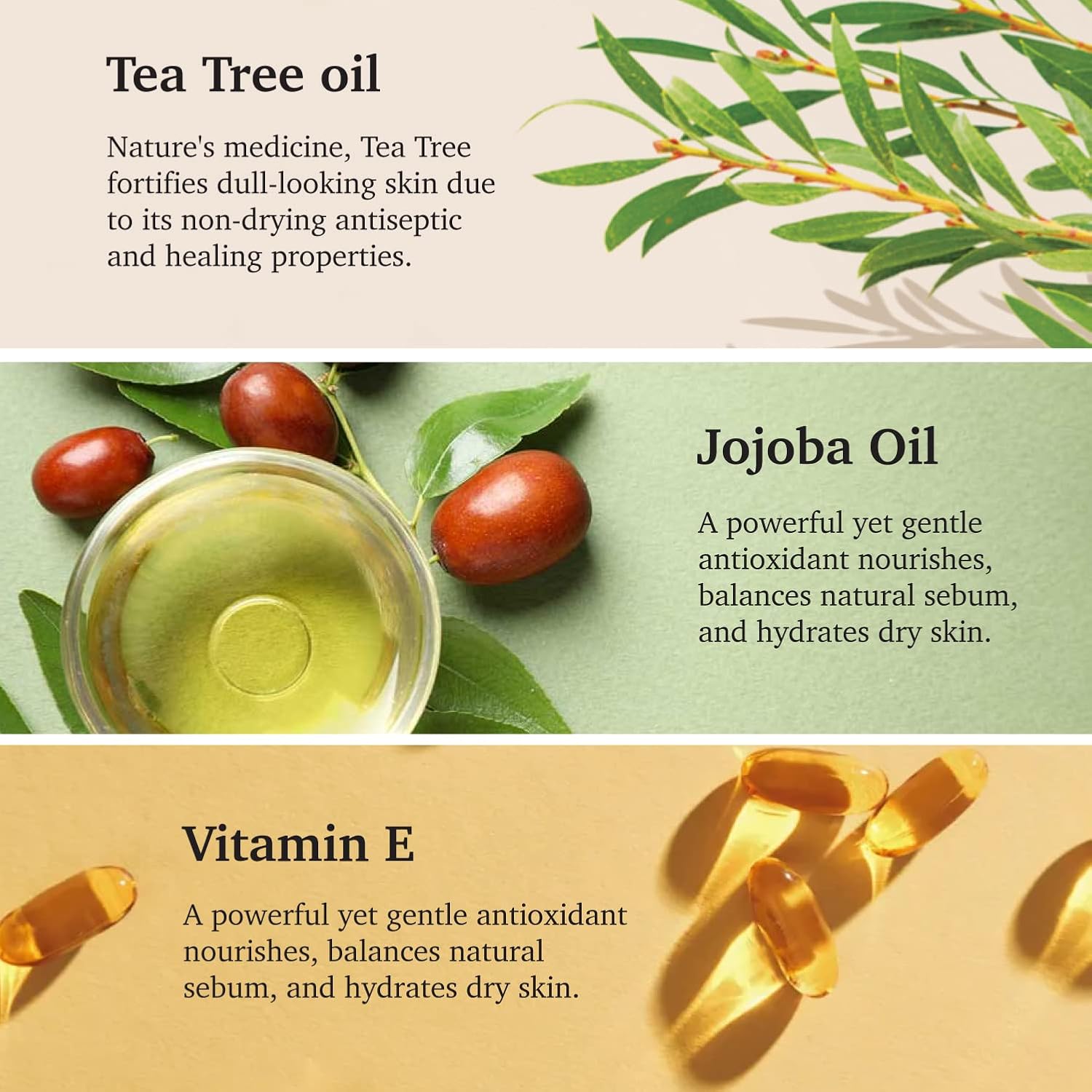 Tea Tree Oil Face Serum – Acne & Blemish Treatment (30ml)