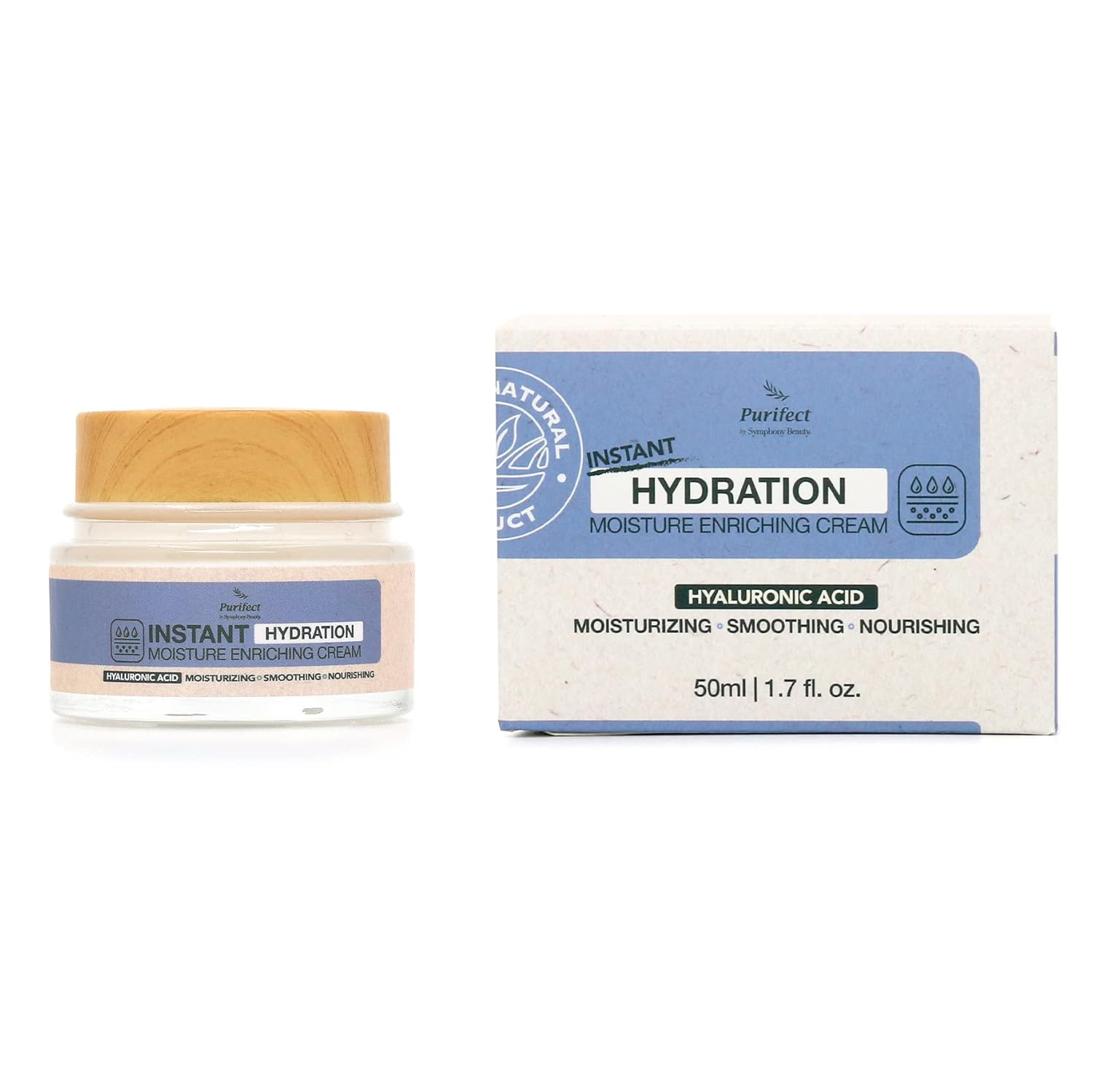 Instant Hydration Face Cream – Moisturizing & Plumping (50ml)