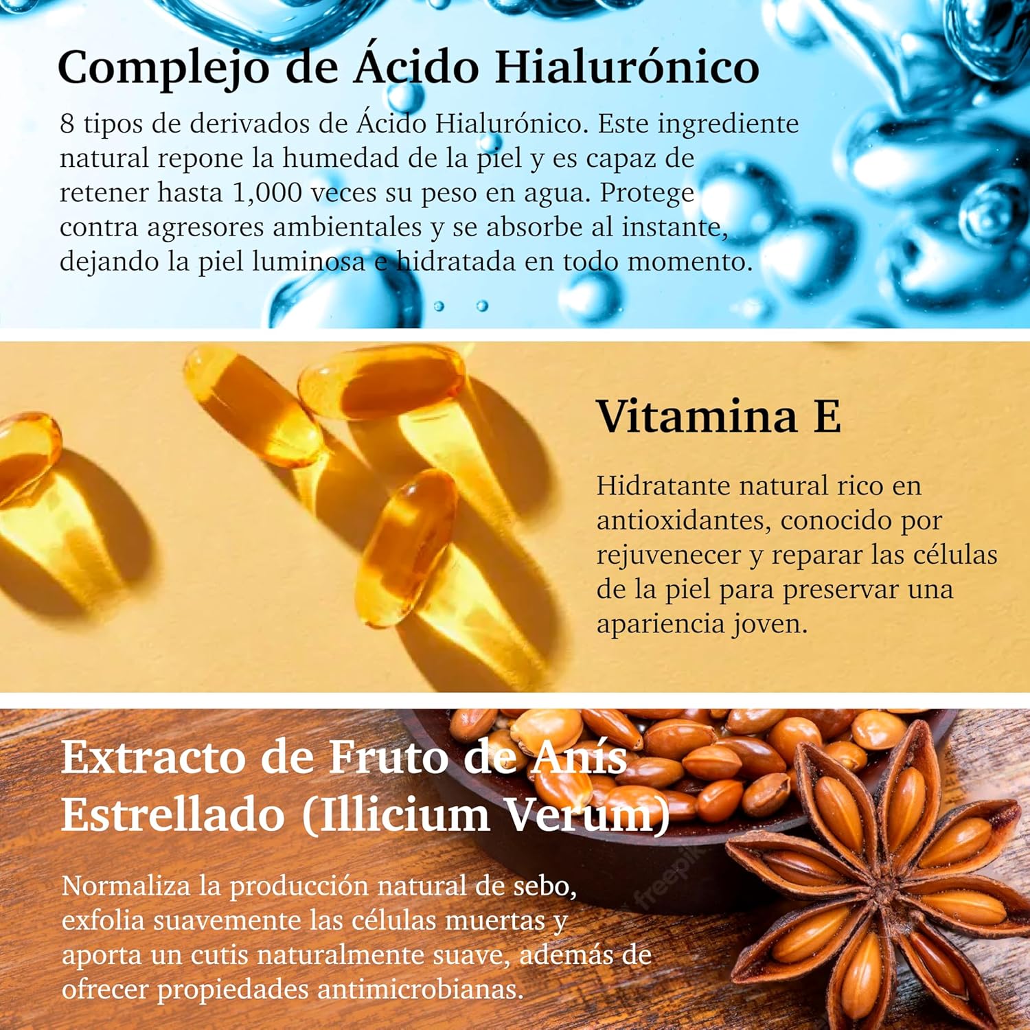 Hyaluronic Acid Serum – Hydrating & Plumping with Vitamin E (30ml)