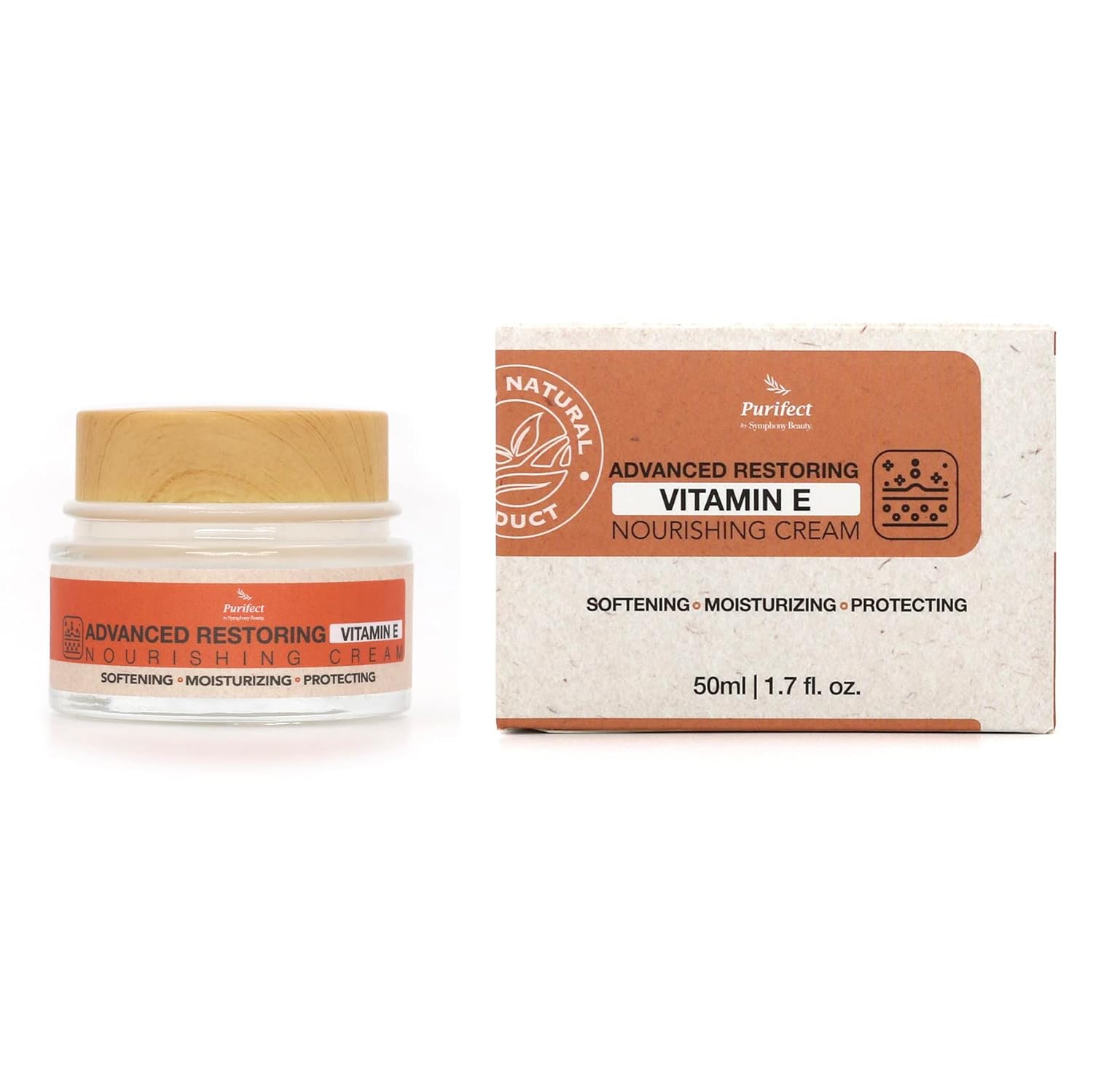 Vitamin E Face Cream – Nourishing & Restoring Hydration (50ml)