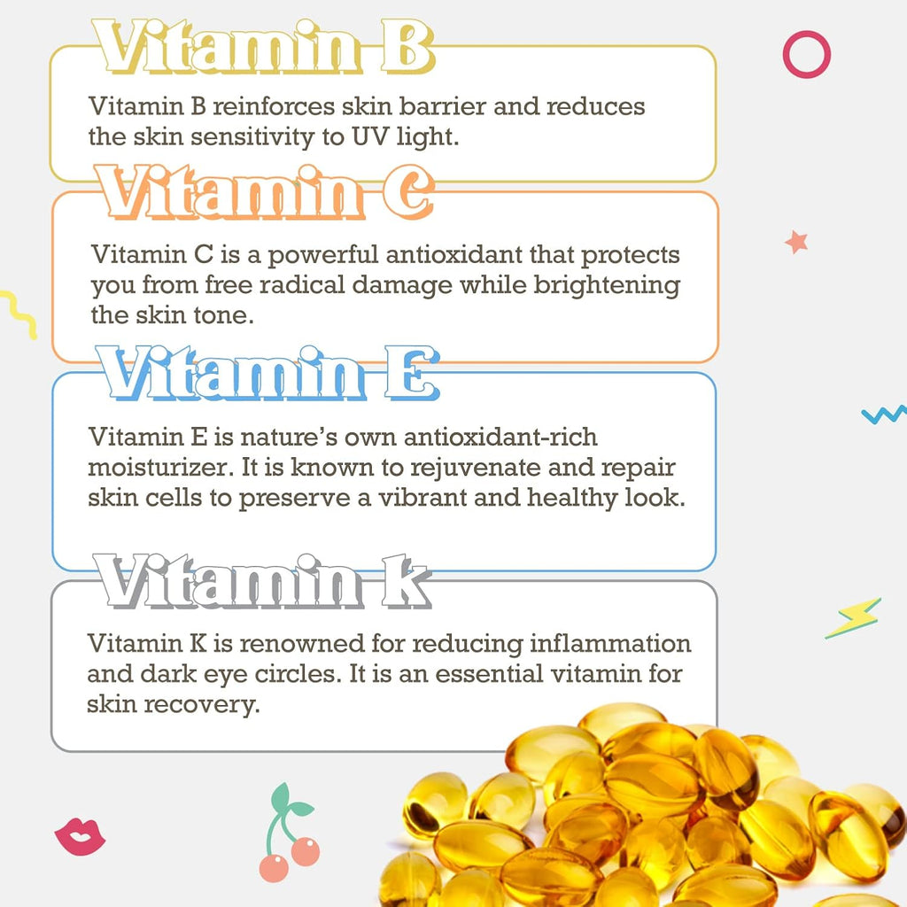 Good 4 Skin Face Serum – Multi-Vitamin Glow with C, E, B & K (30ml)