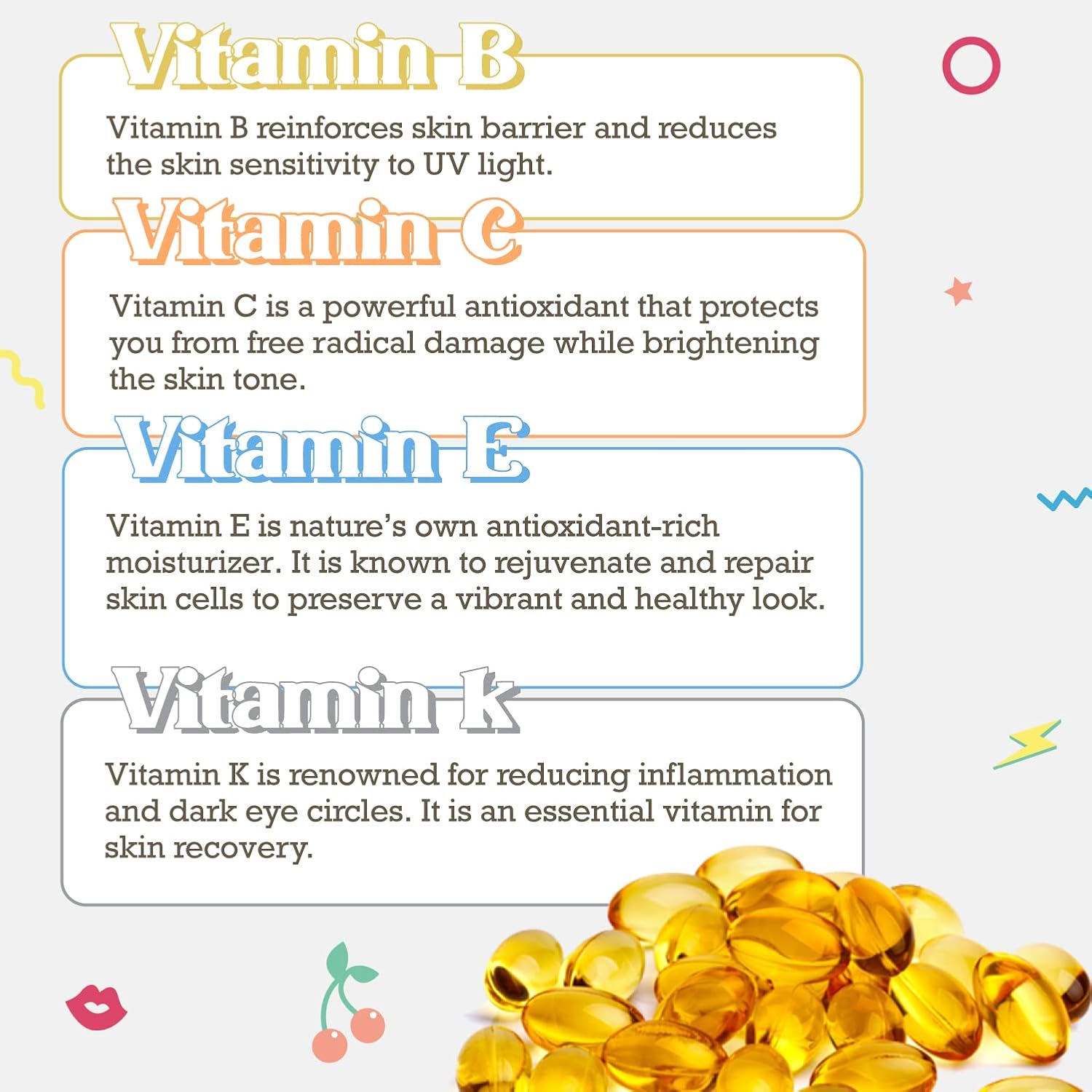 Good 4 Skin Face Serum – Multi-Vitamin Glow with C, E, B & K (30ml)