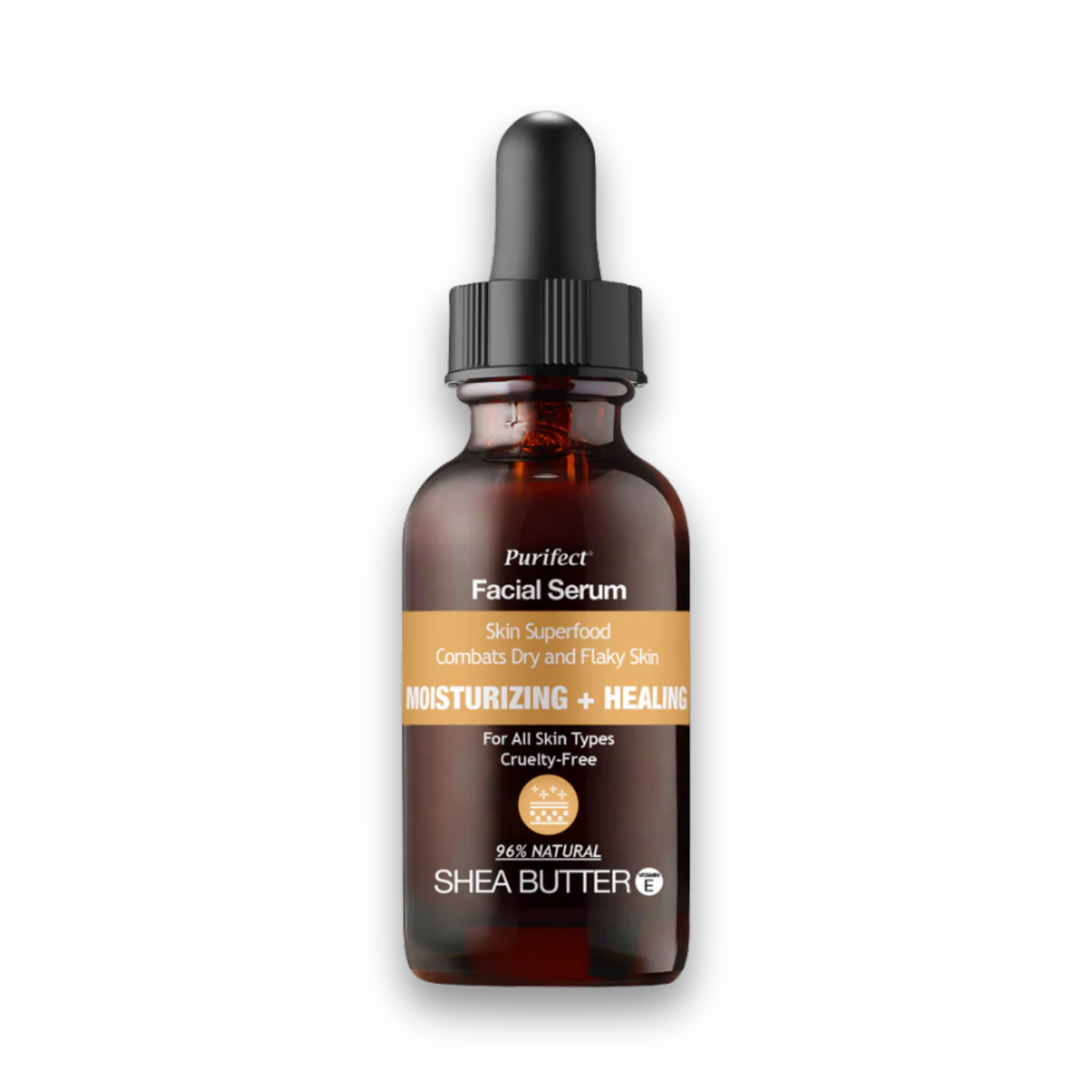 Shea Butter Facial Serum – Moisturizing & Healing with Vitamin E (30ml)