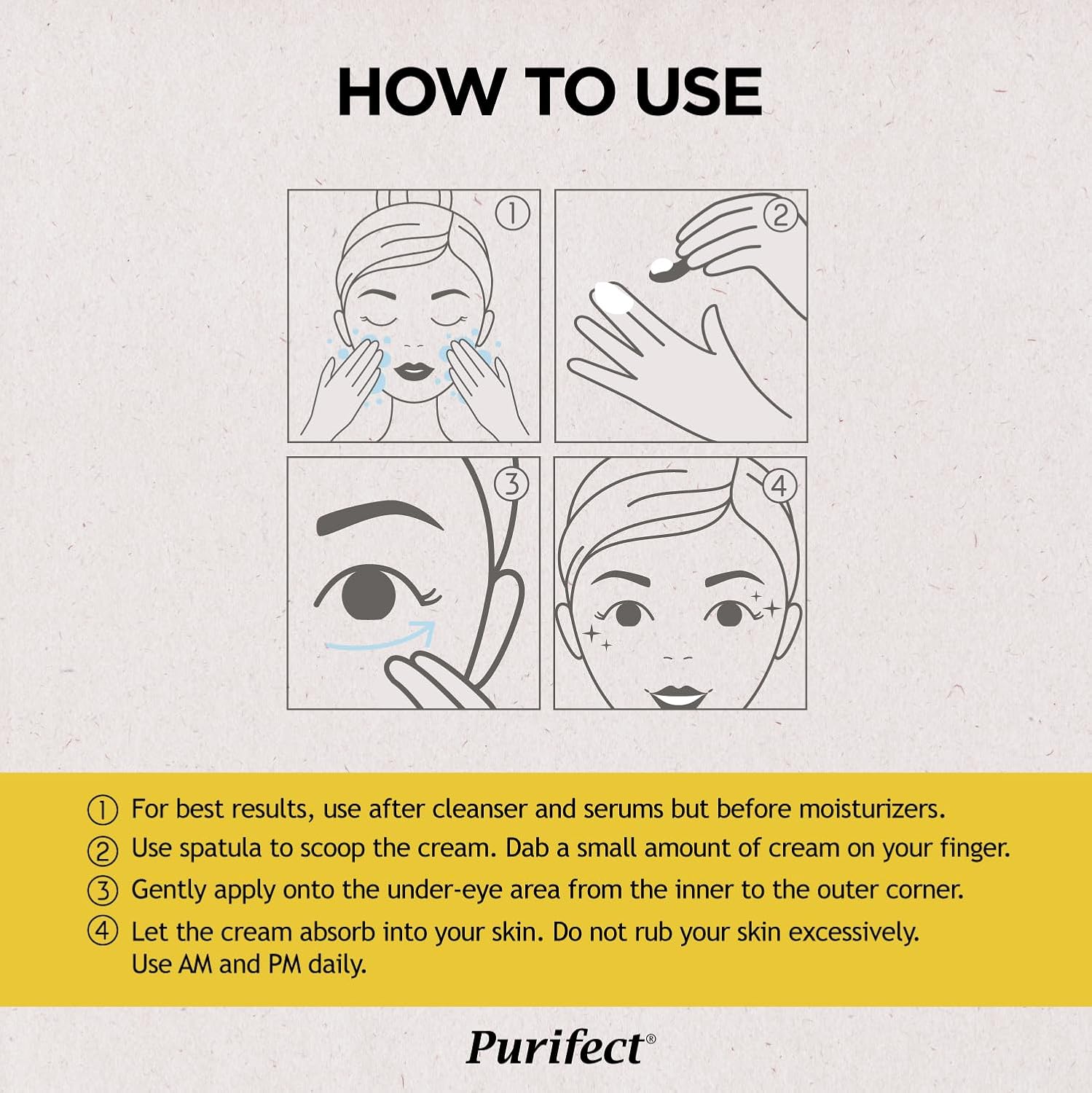 Tightening Collagen Eye Cream – Lifting & Firming with Panthenol (30ml)