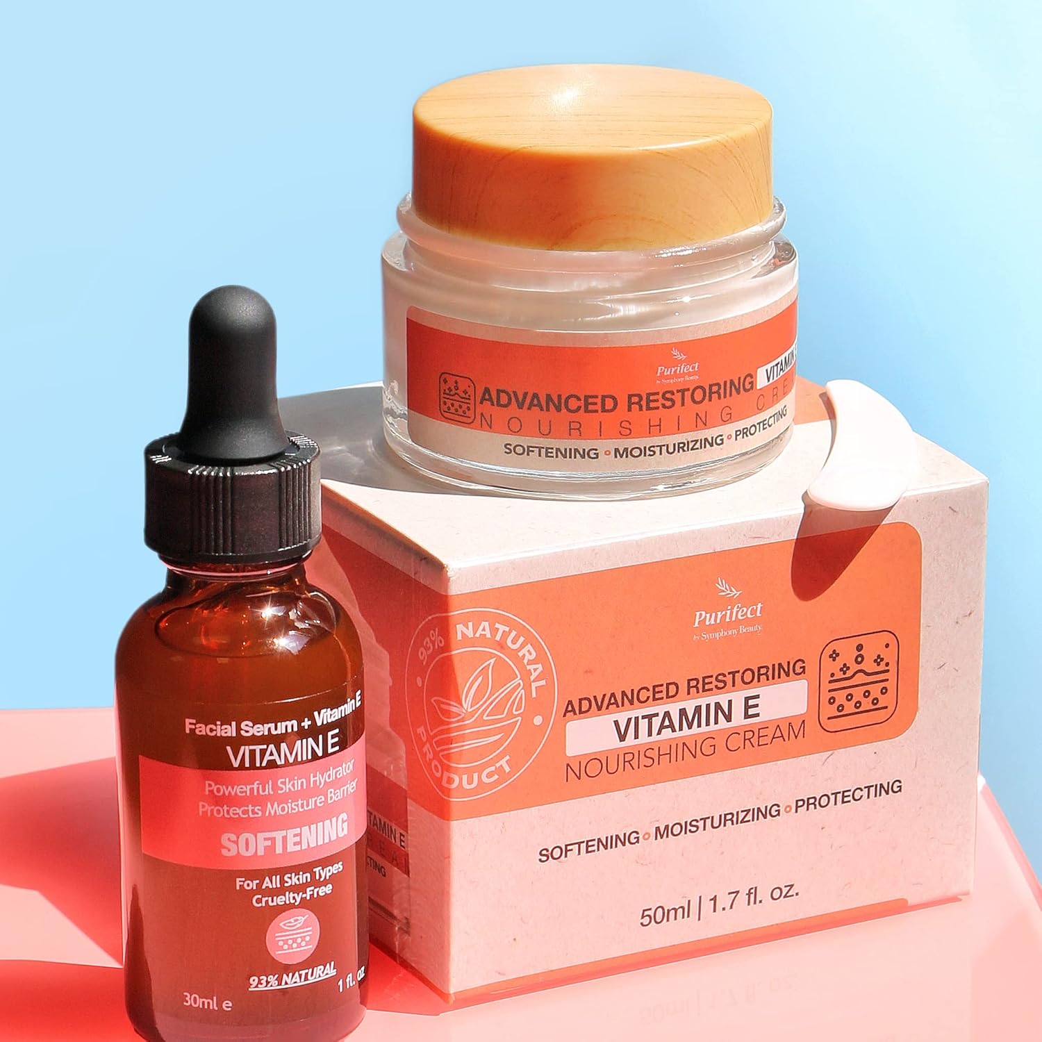 Vitamin E Face Cream – Nourishing & Restoring Hydration (50ml)