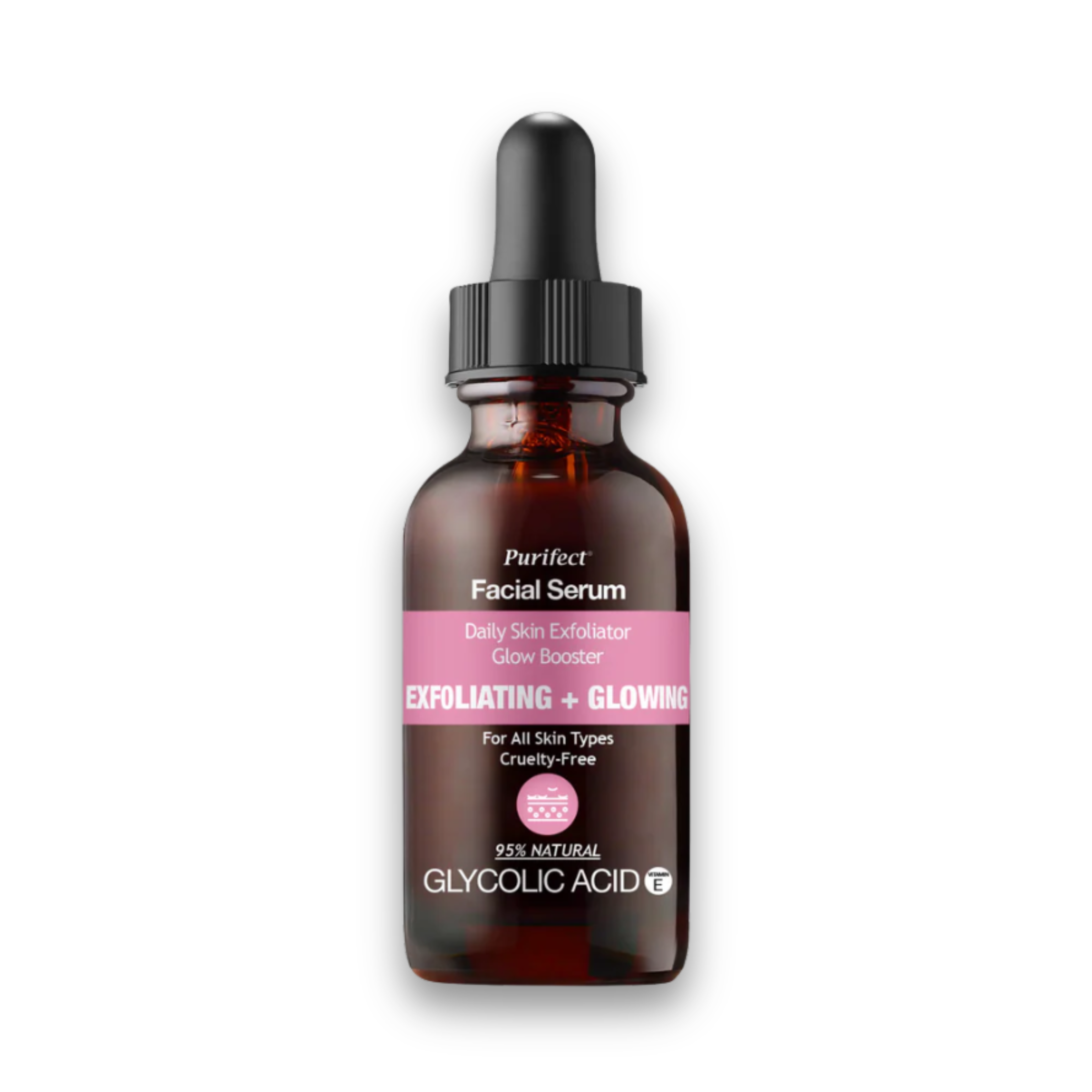 Glycolic Acid Serum – Exfoliating & Glowing with Vitamin E & Allantoin (30ml)