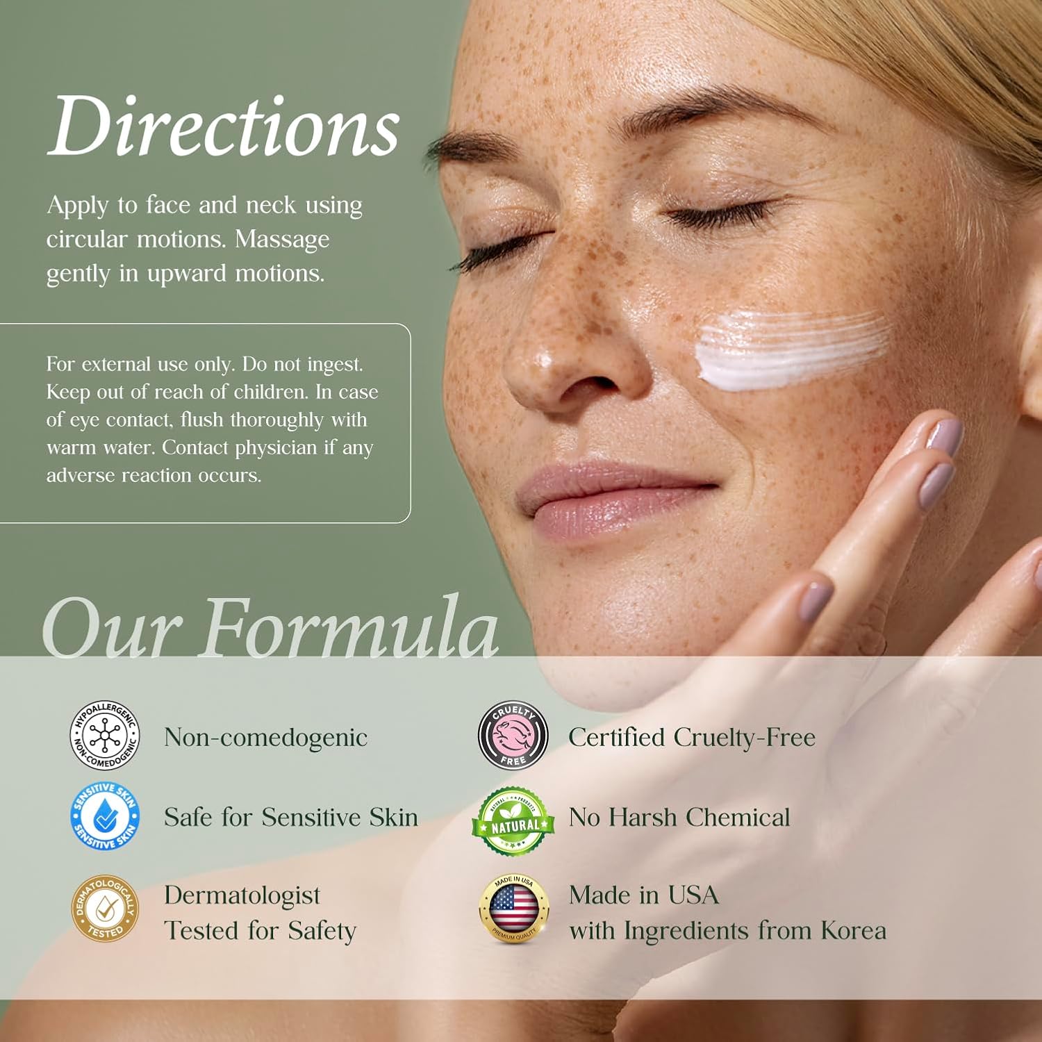 Vitamin C Face Cream – Brightening & Hydrating with Hyaluronic Acid (50ml)