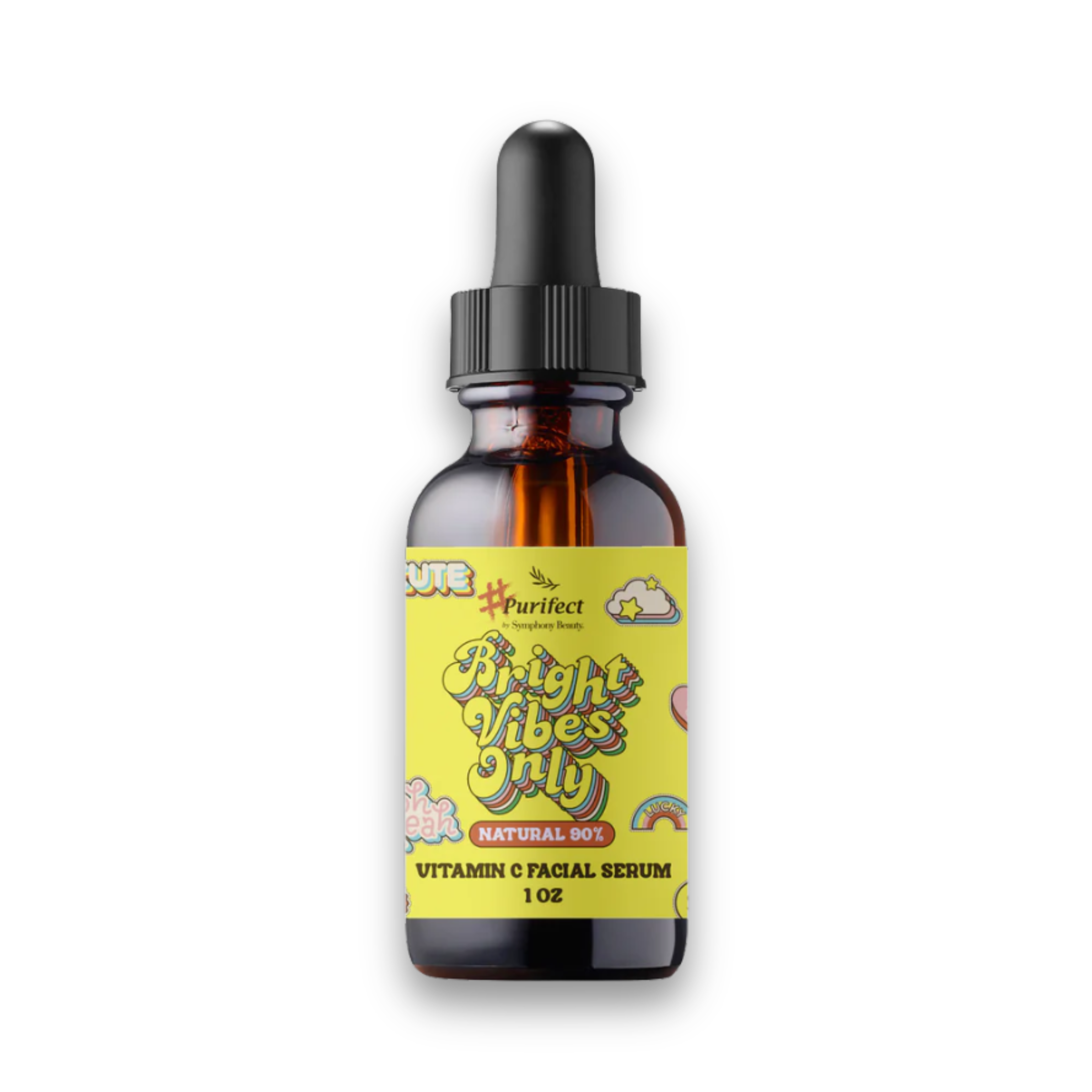 Bright Vibes Only Face Serum – Brightening with Vitamin C, E & Niacinamide (30ml)