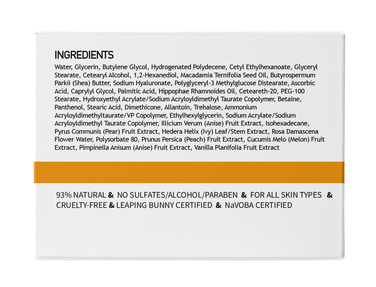 Vitamin C Face Cream – Brightening & Hydrating with Hyaluronic Acid (50ml)