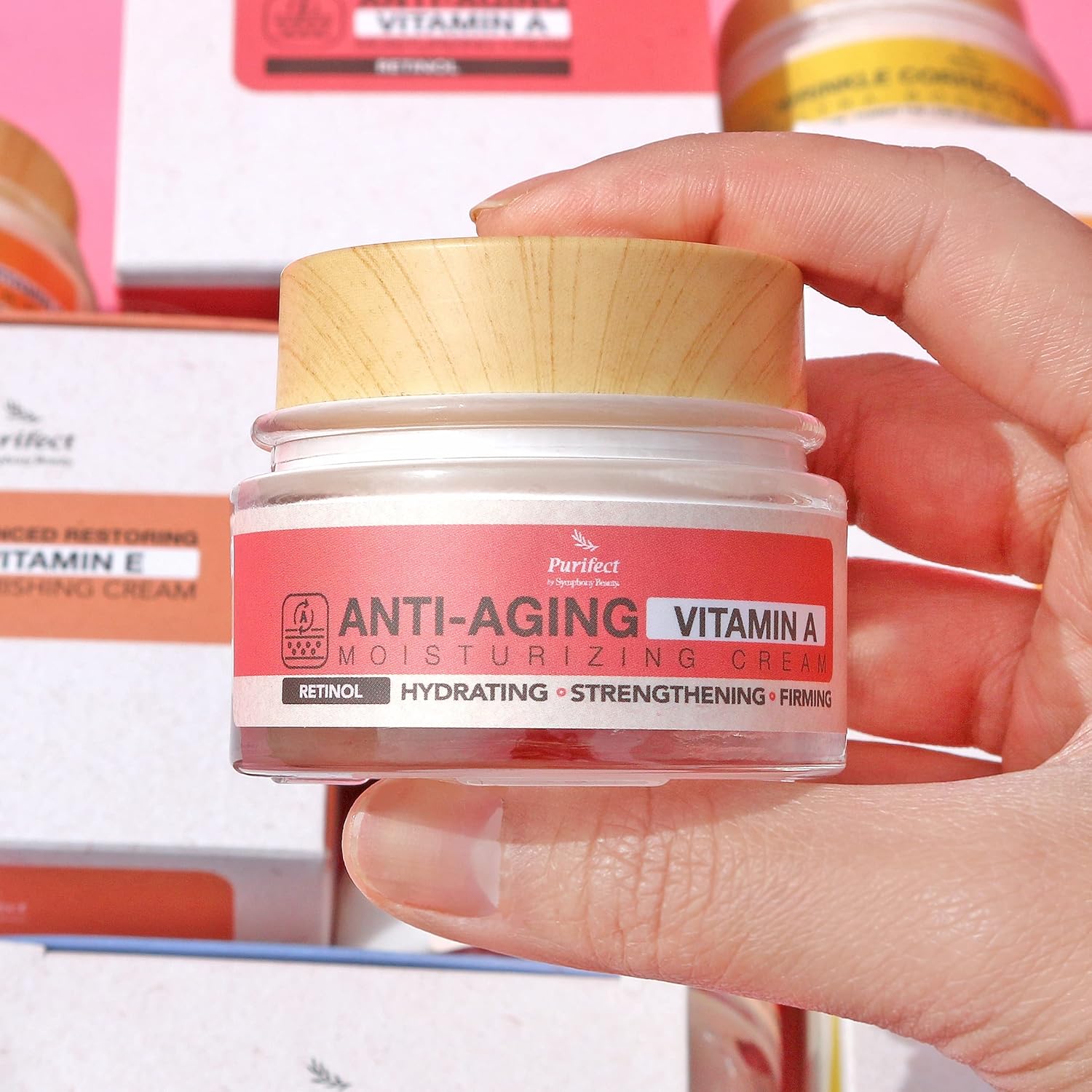Retinol Face Cream – Anti-Aging with Hyaluronic Acid & Collagen (50ml)