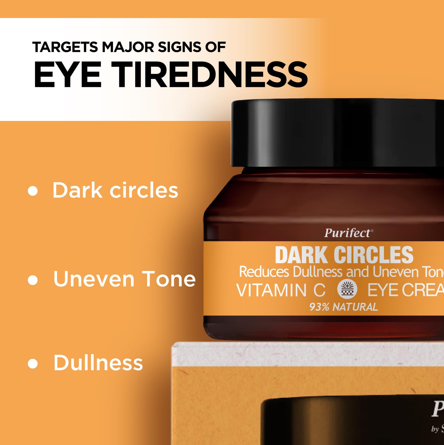 Vitamin C Eye Cream – Brightening Dark Circles & Uneven Tone (30ml)